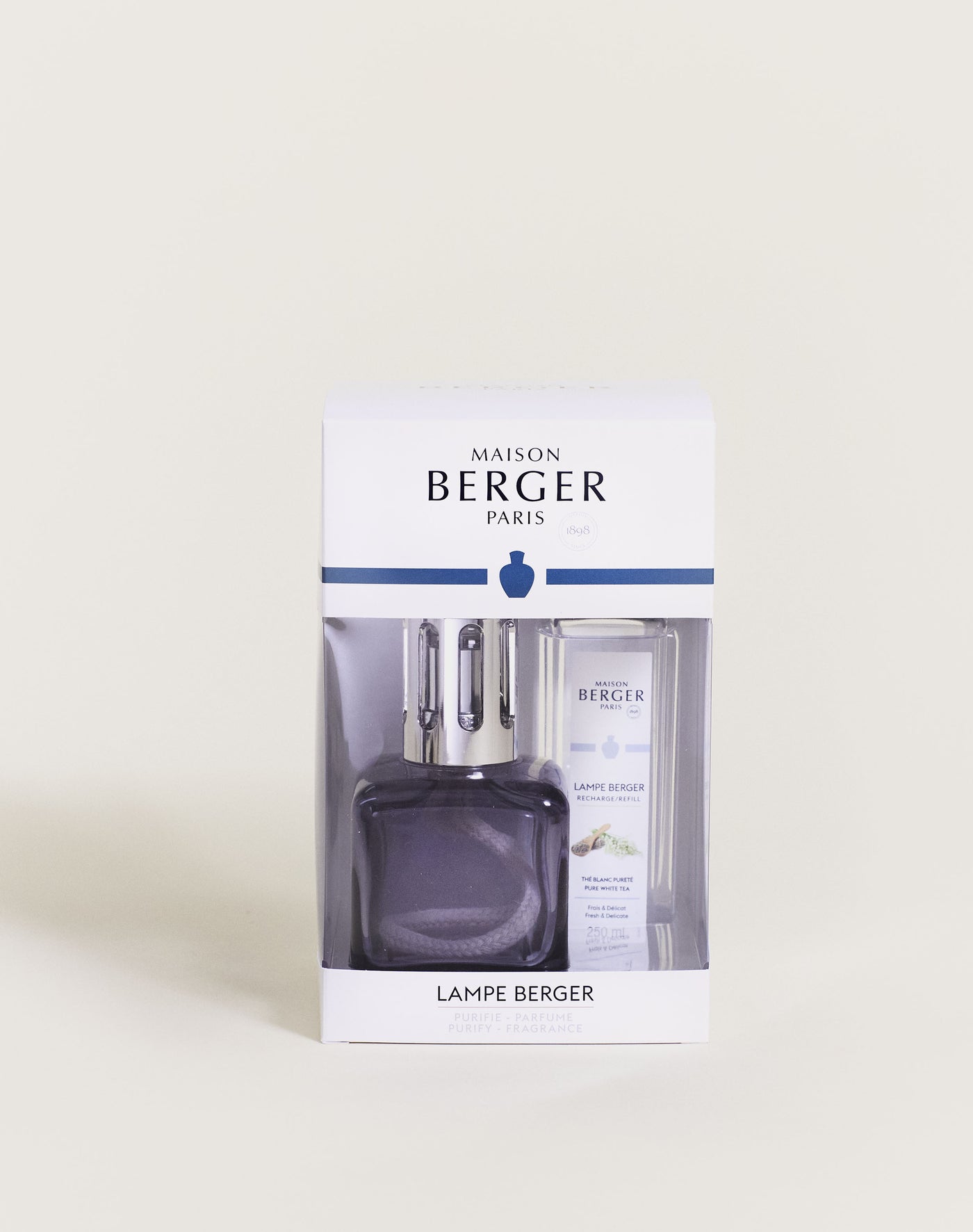 Grey Ice Cube Lamp Berger Gift Pack