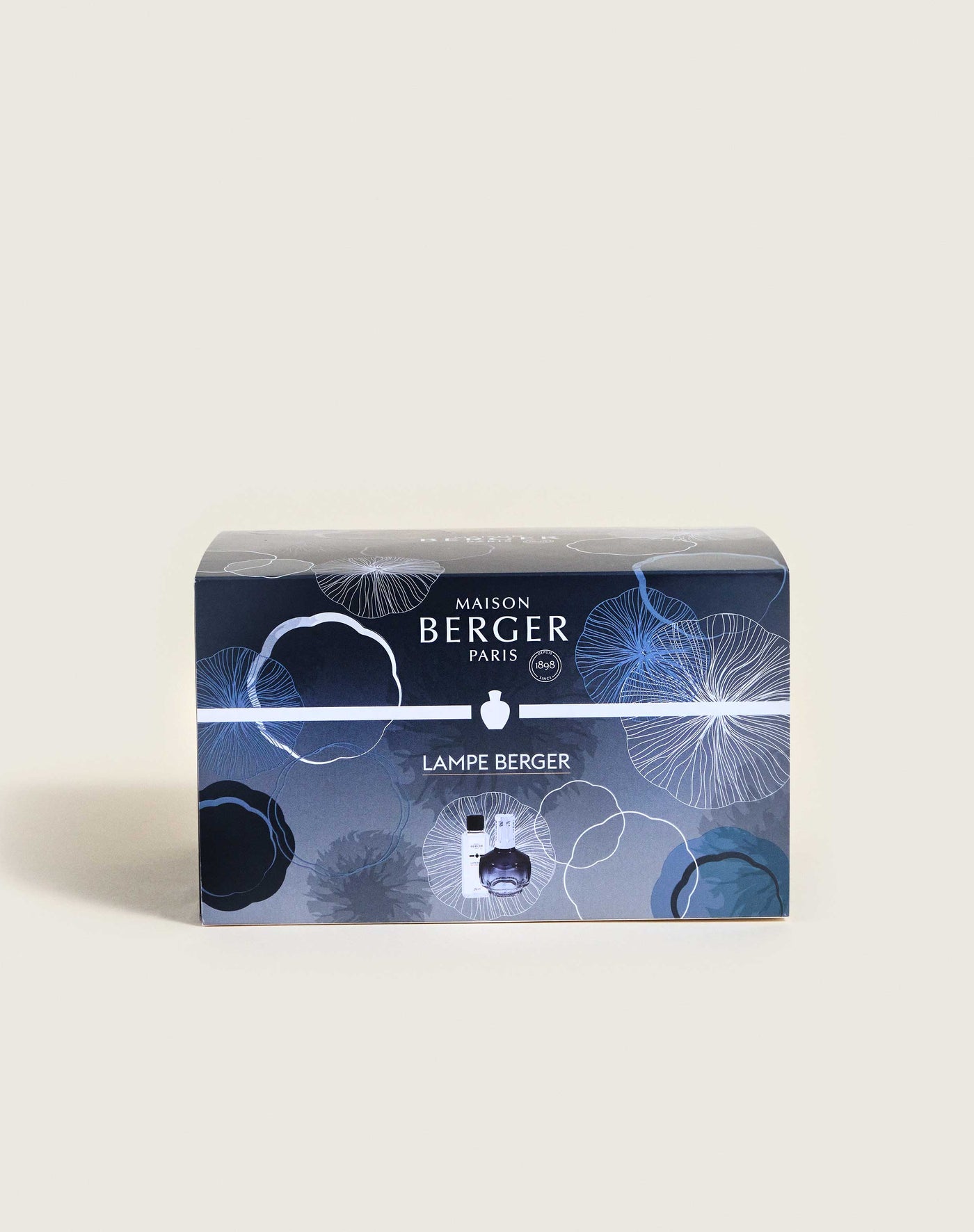 Midnight Blue Molecule Lamp Berger Gift Pack