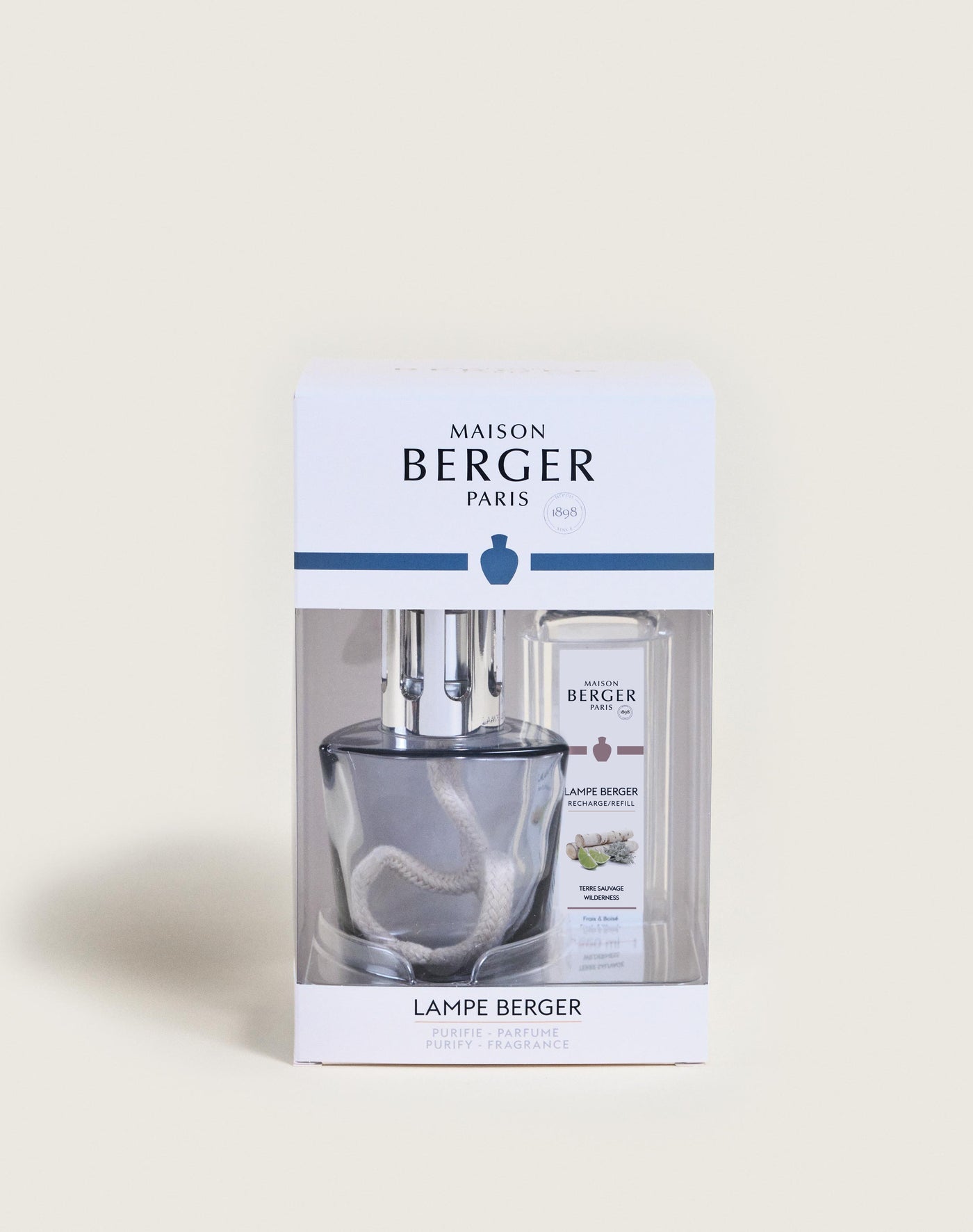 Black Terra Lamp Berger Gift Pack