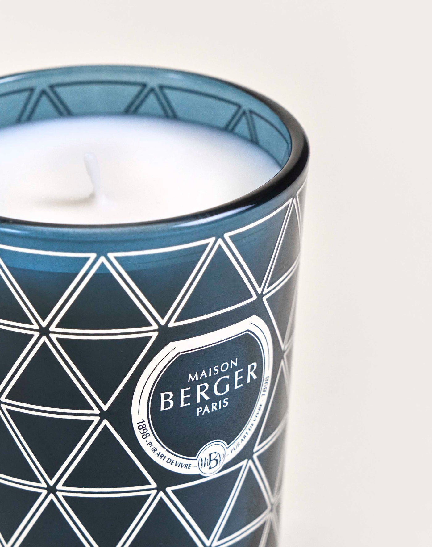 Under the Olive Tree Blue Geode Scented Candle