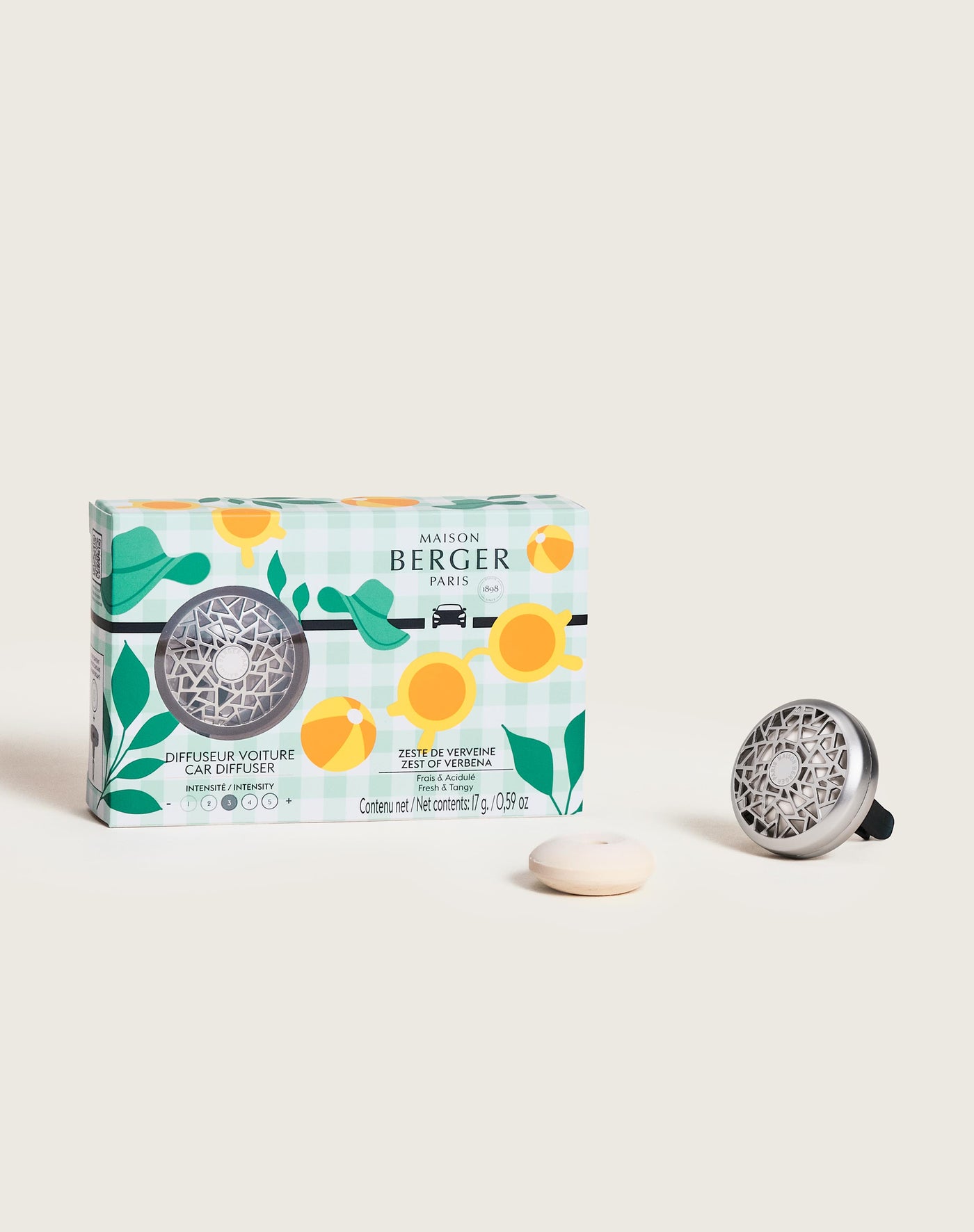 Estivale Zest of Verbena Car Diffuser