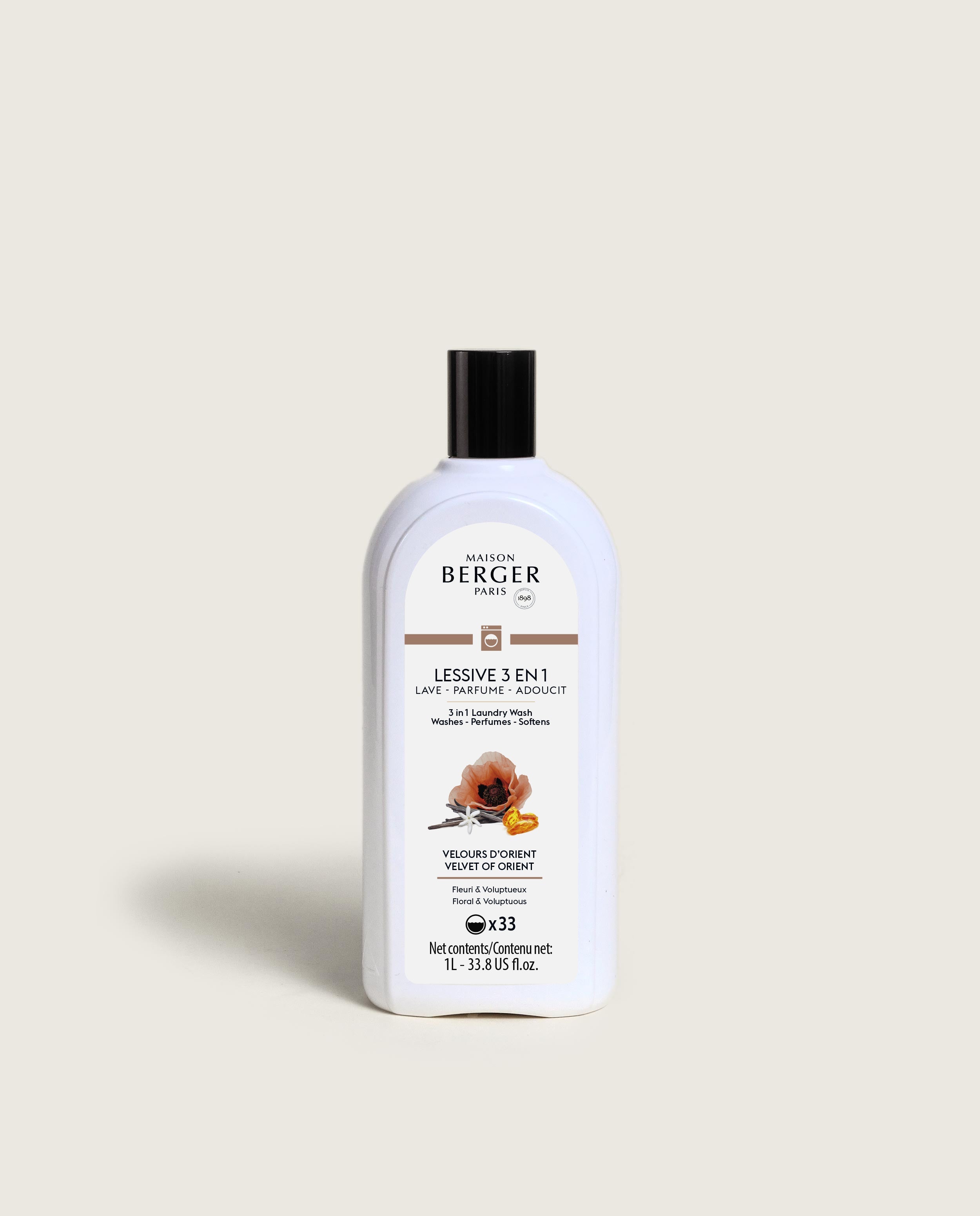 Velvet of Orient 3 in 1 Laundry Wash 1 litre • Maison Berger Paris UK