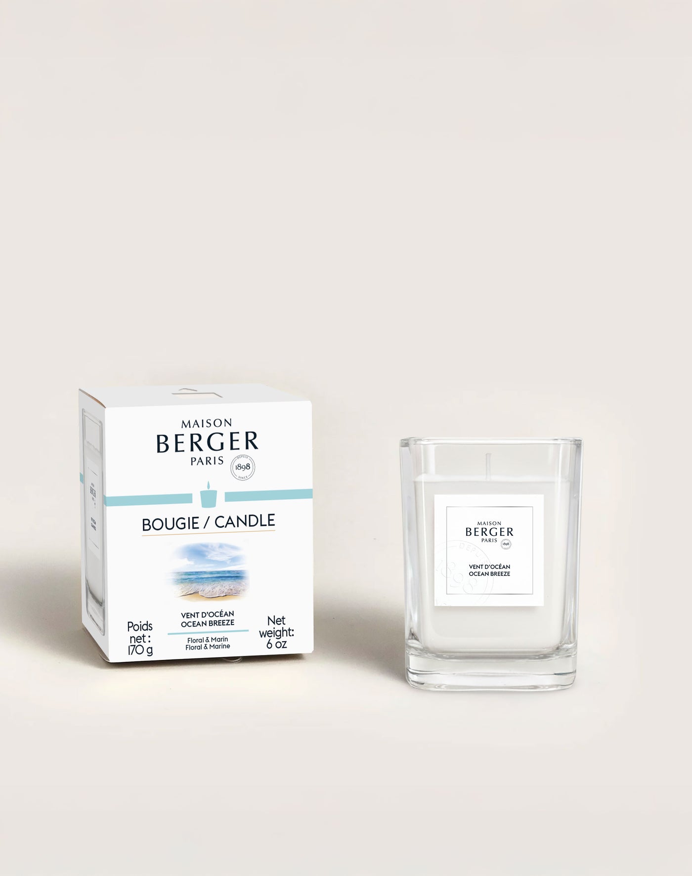 Ocean Breeze Scented Candle