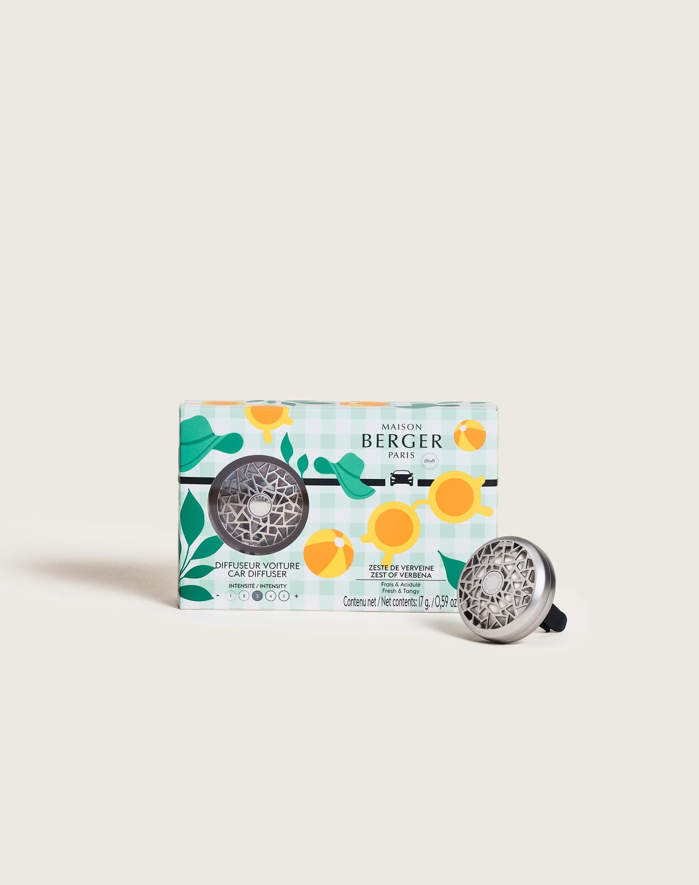 Estivale Zest of Verbena Car Diffuser