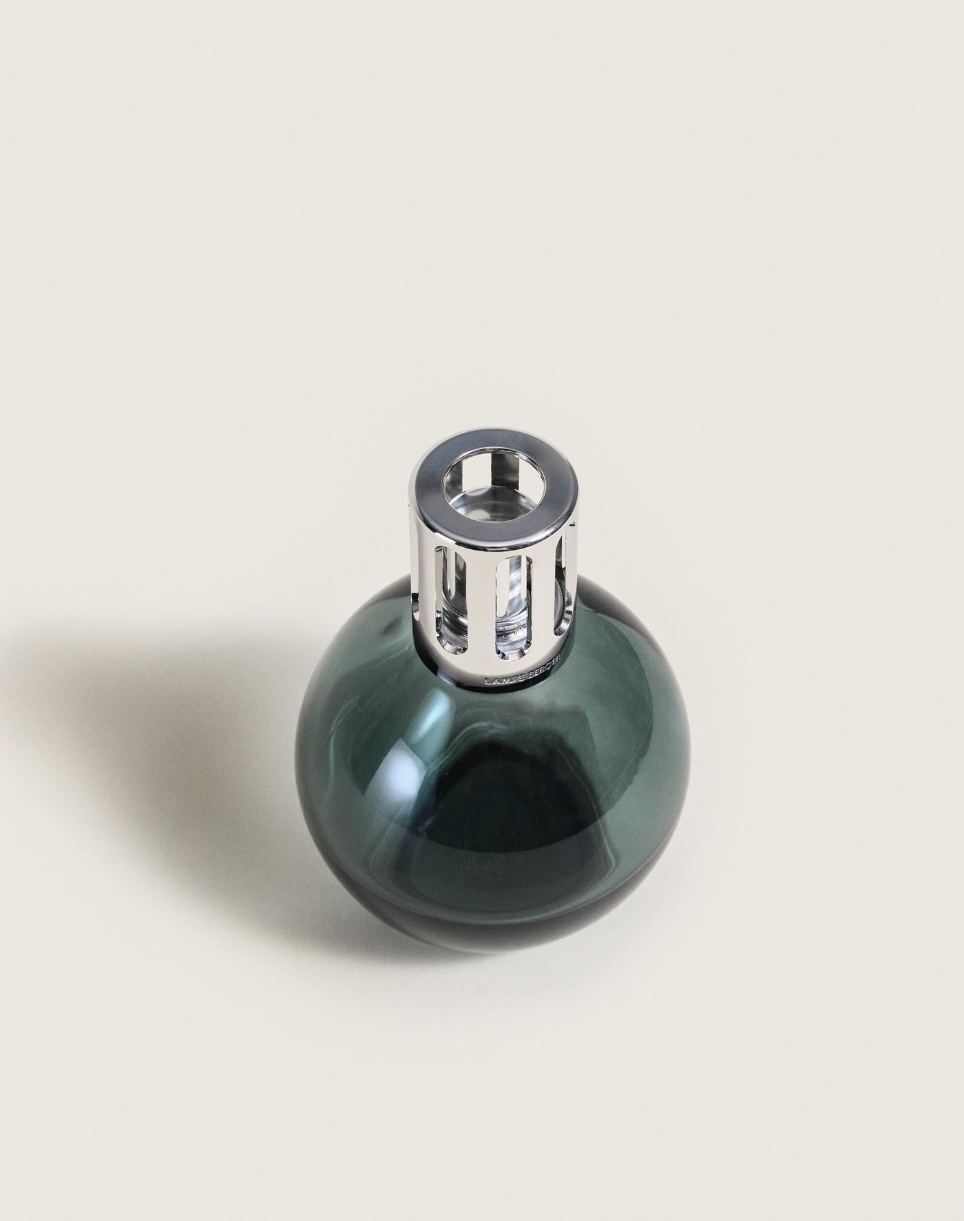 Smoky Grey Boule Lamp Berger