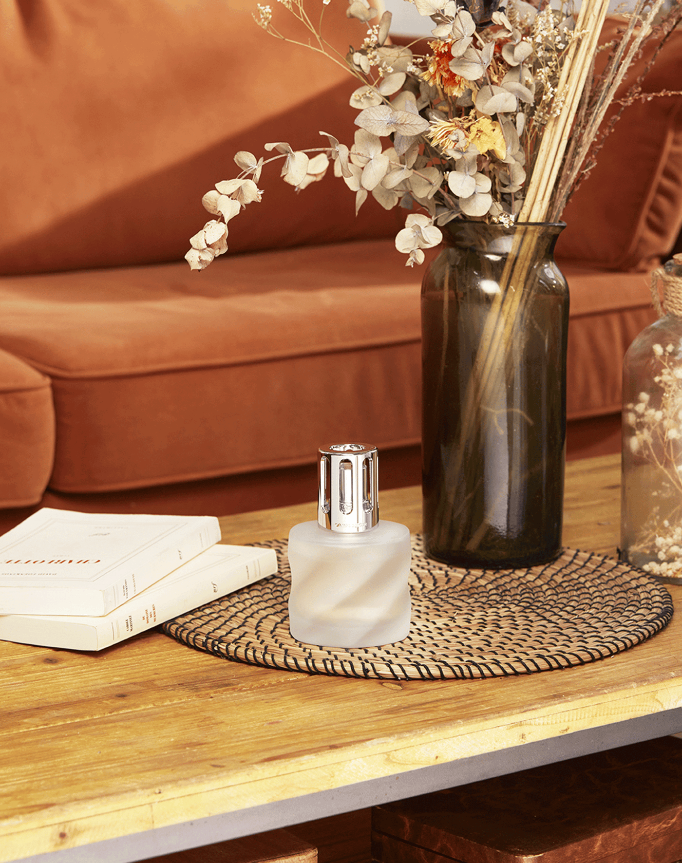 Frosted Spiral Lamp Berger Gift Pack