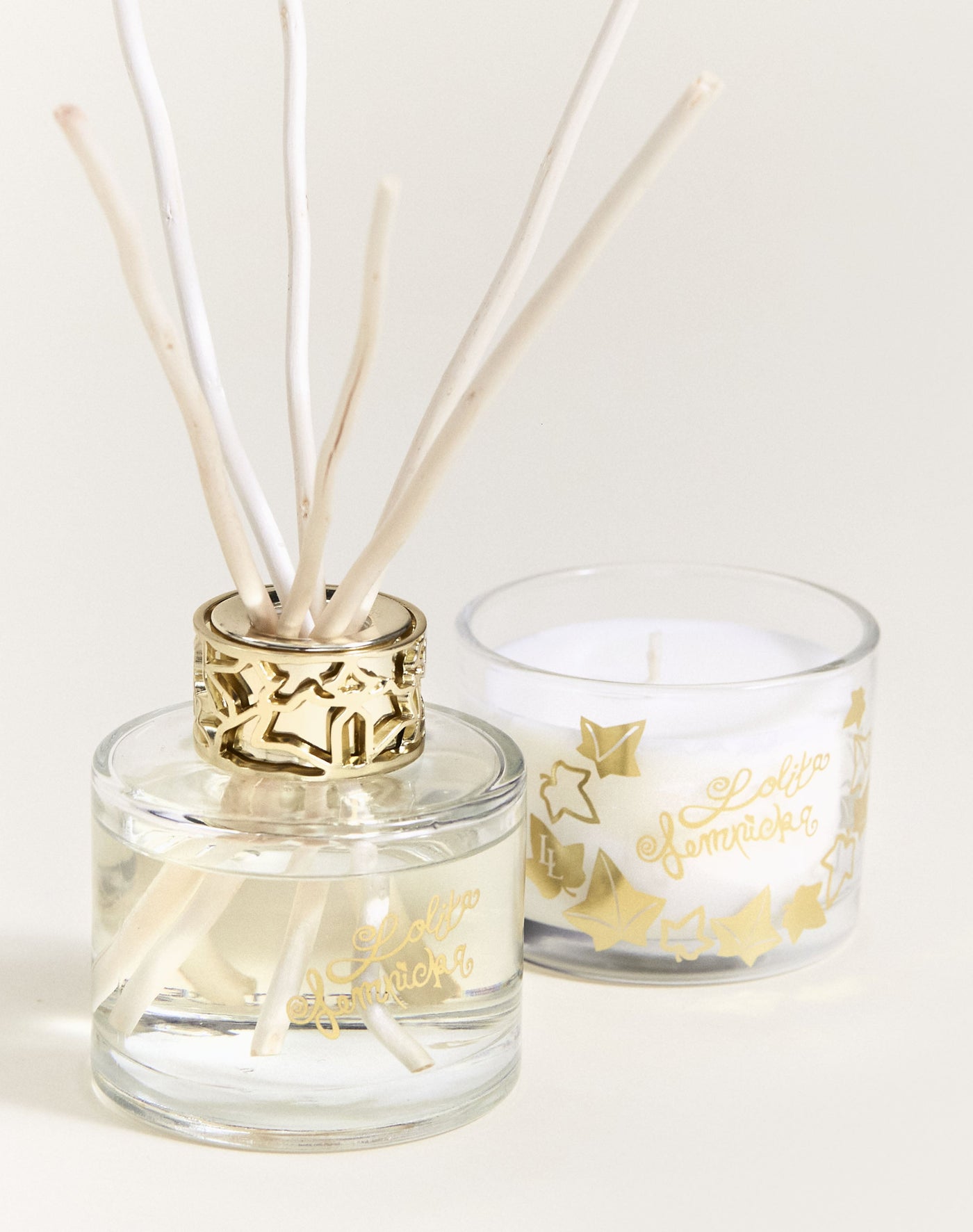 Lolita Lempicka Transparent Mini Bouquet & Candle Duo