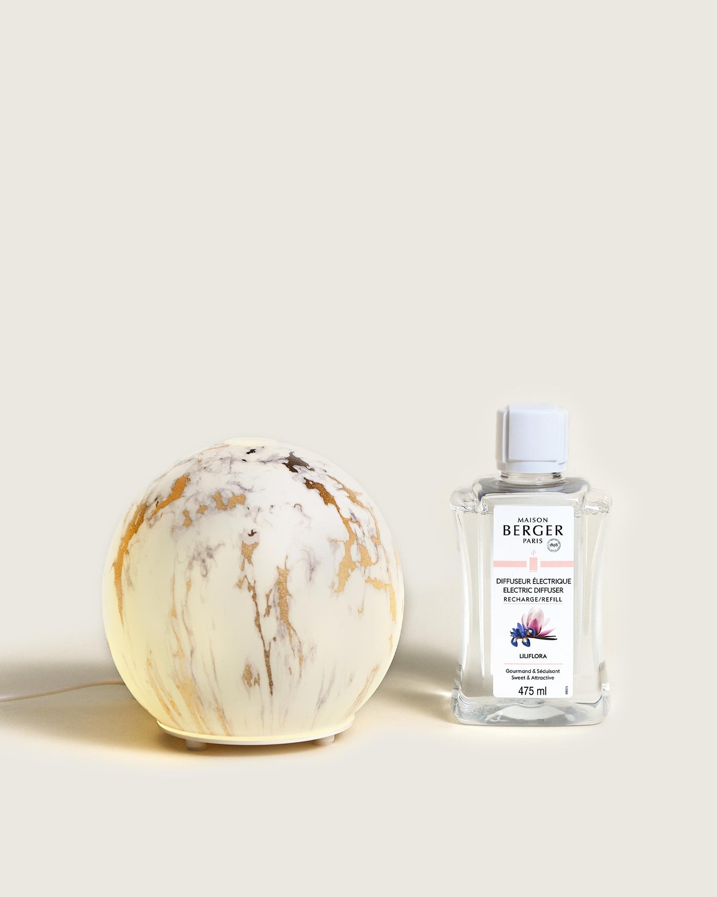 White Marbled Mist Diffuser