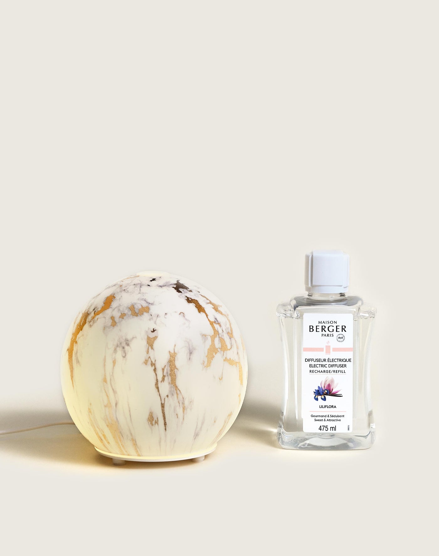 White Marbled Mist Diffuser