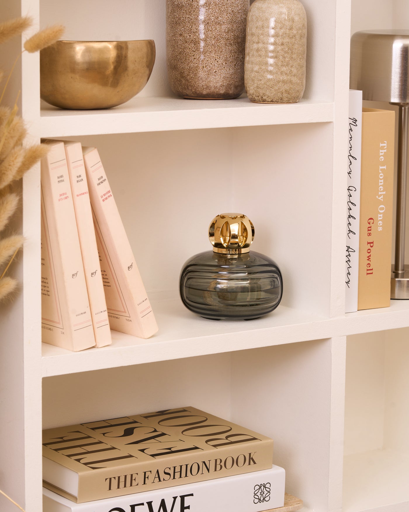 Moss Grey Enigma Lamp Berger