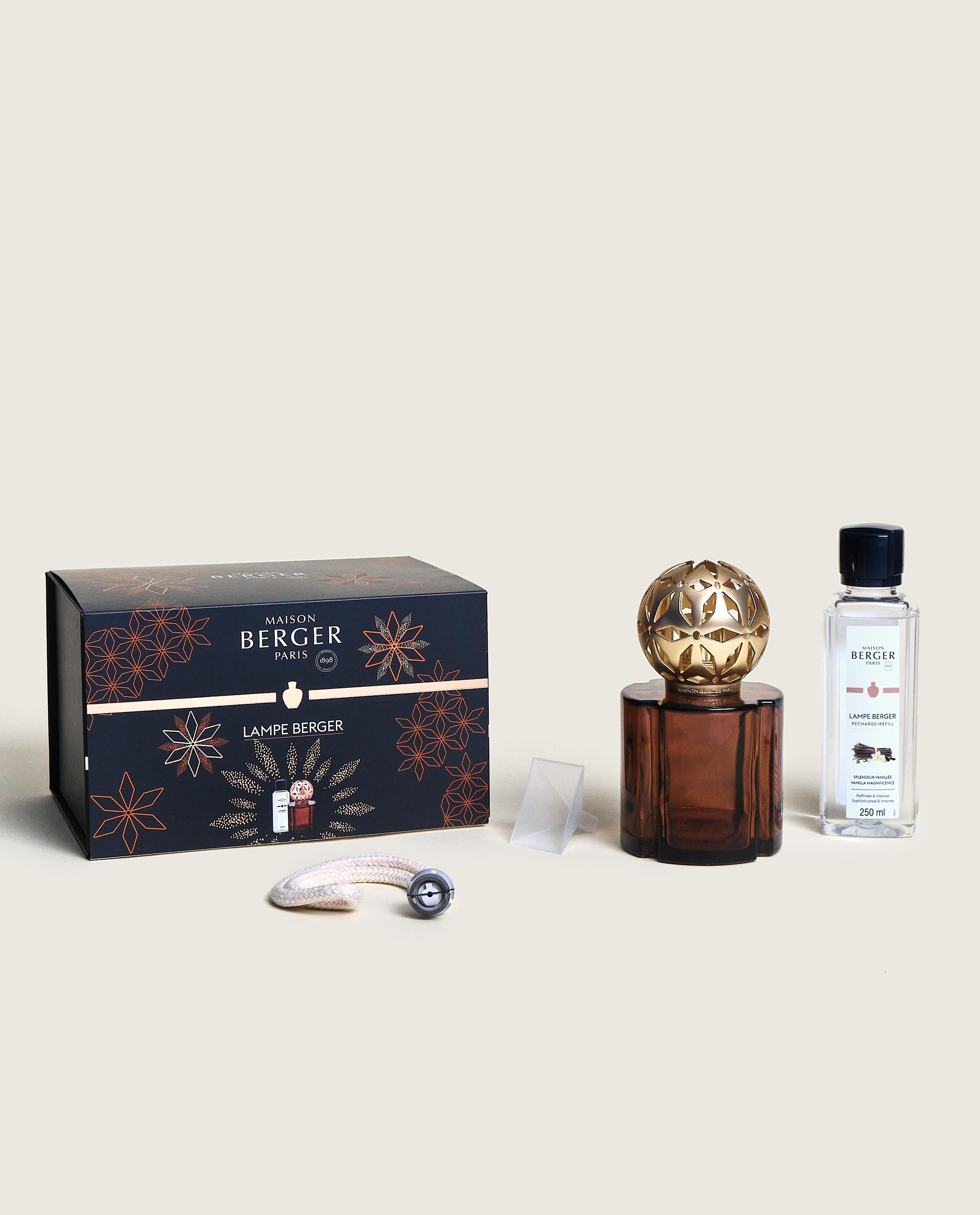 Chocolate Pomelis Lamp Berger Gift Pack • Maison Berger Paris UK