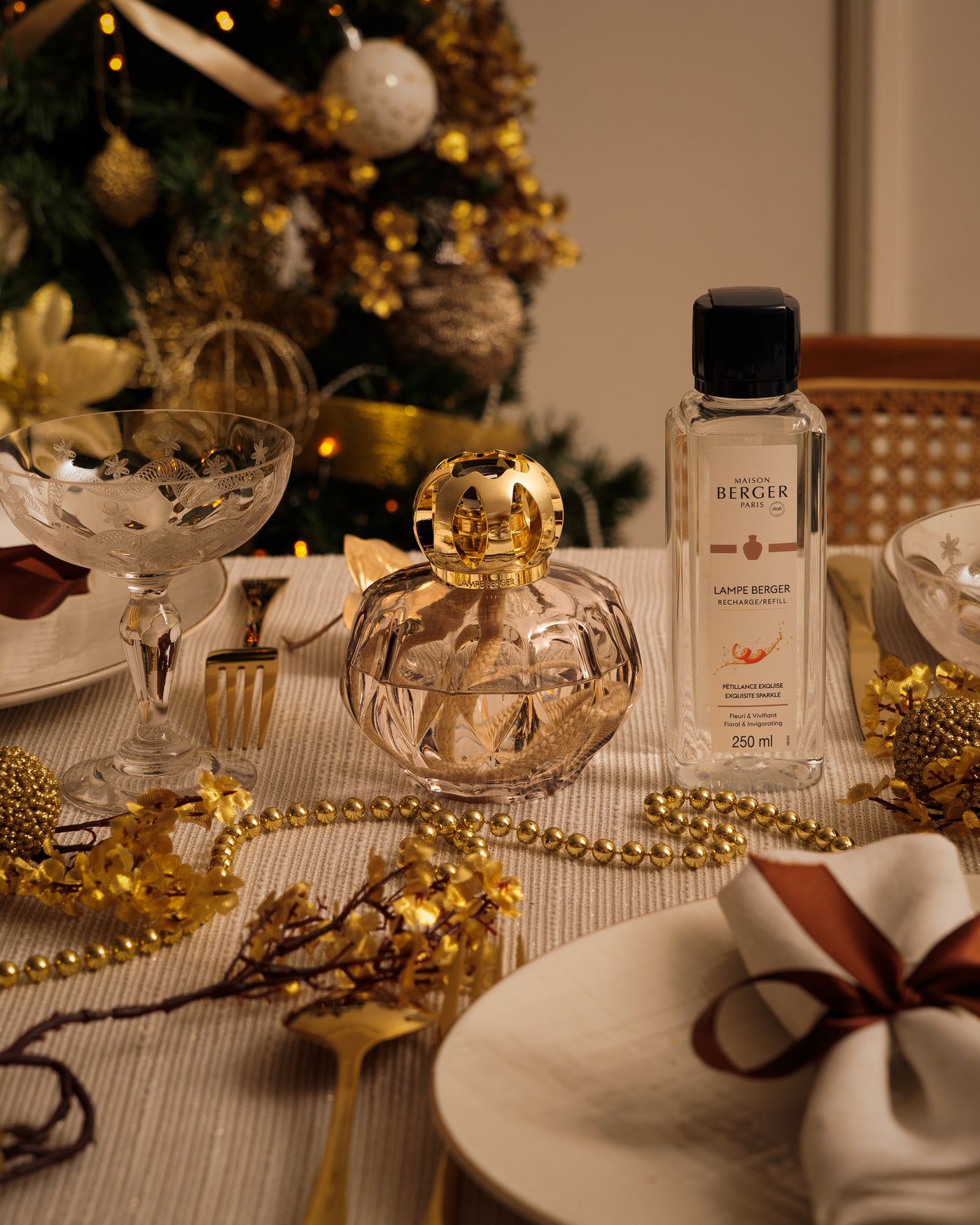 Grey Rosalie Lamp Berger Gift Pack