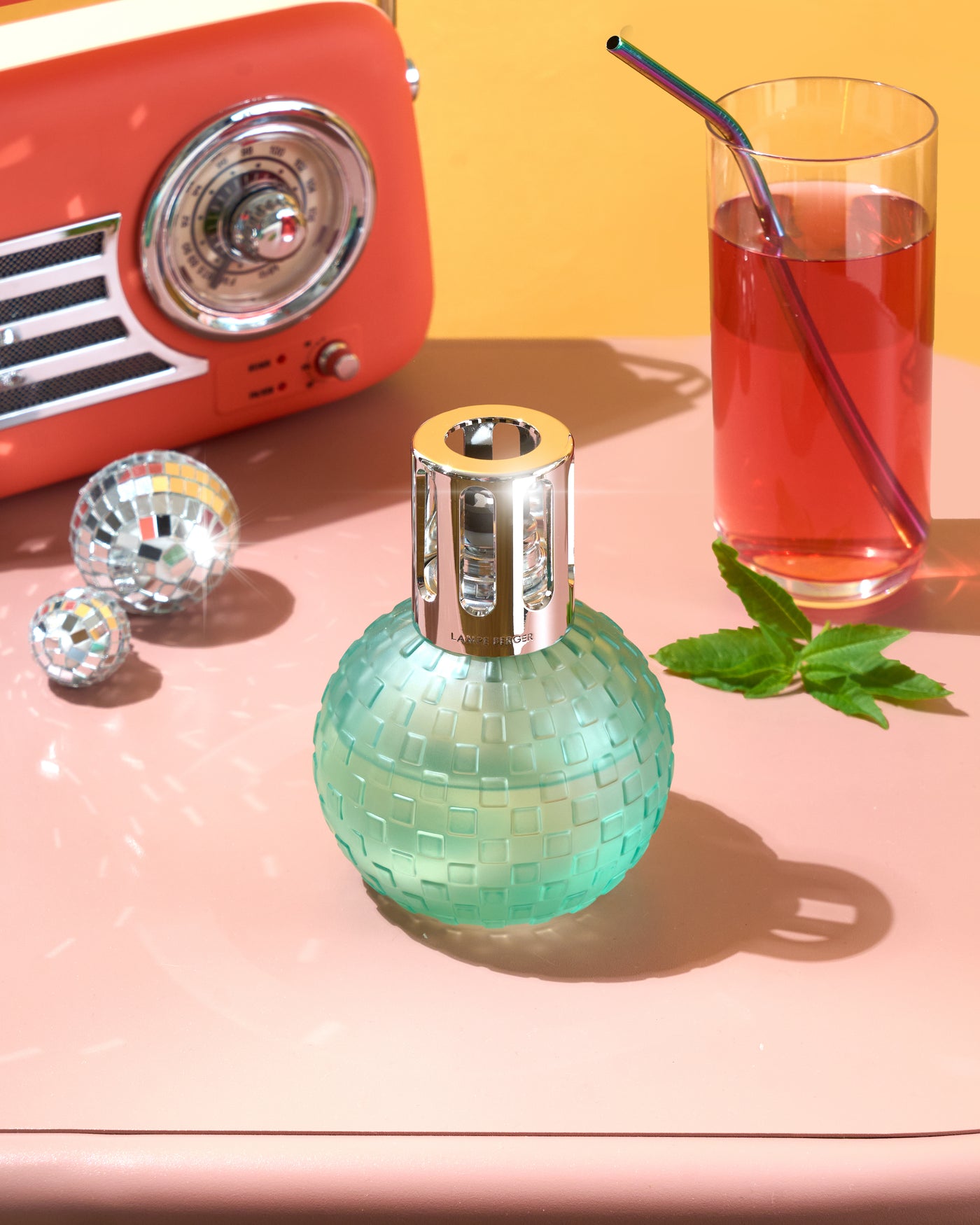 Zest of Verbena Disco Estivale Lamp Berger Gift Pack