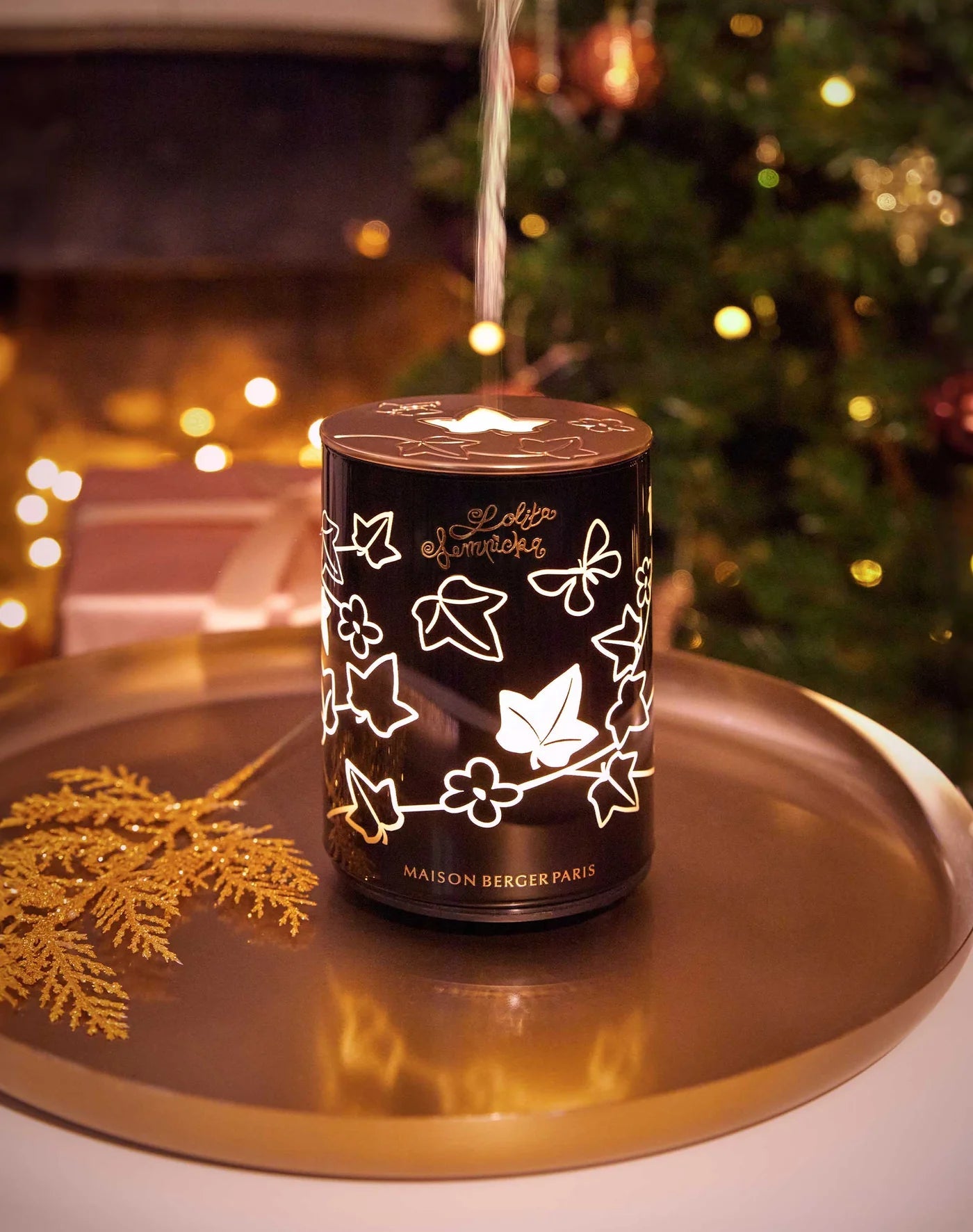 LAMPE BERGER アロマポット　祇園（Gion） 新品未使用 Black Lolita Lempicka Mist Diffuser • Maison Berger Paris UK