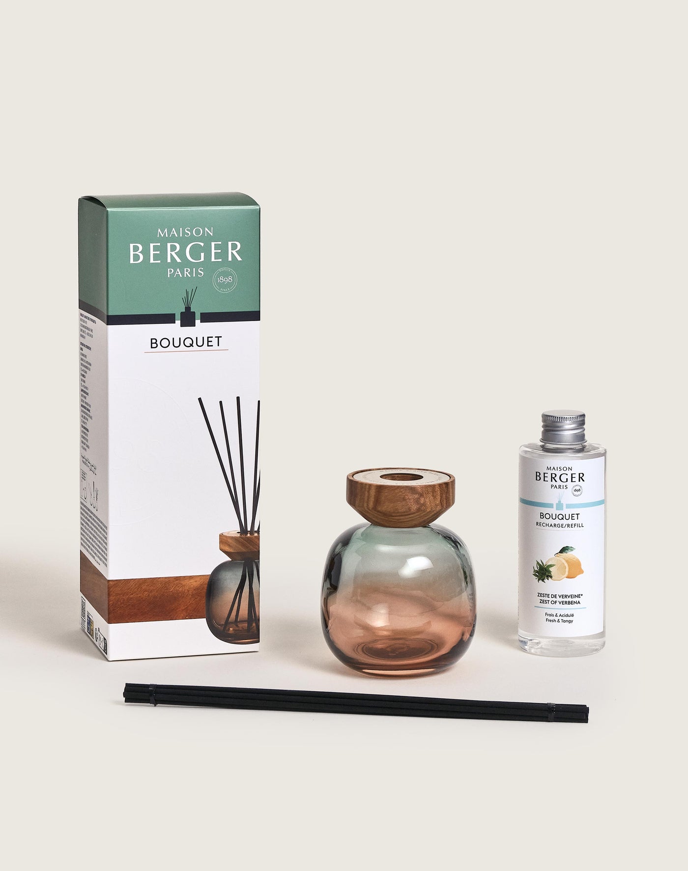 Zest of Verbena Wood Scented Bouquet