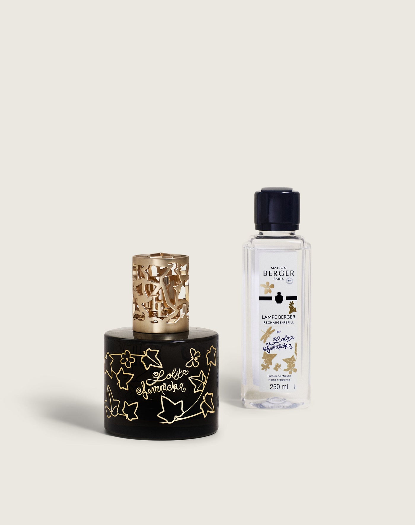 Black Lolita Lempicka Lamp Berger Pure Gift Pack