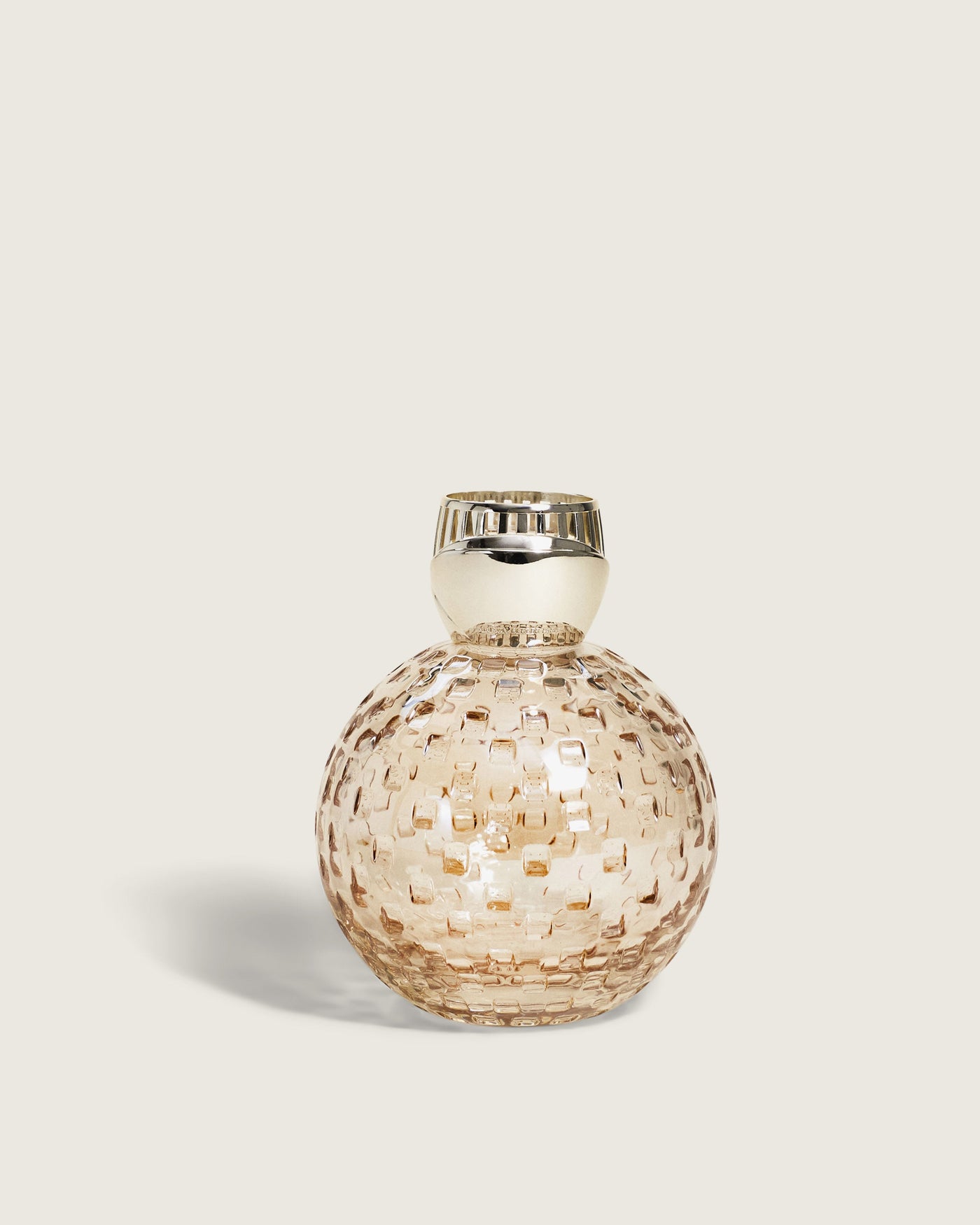 Crystal Globe Beige Lamp Berger Art Edition