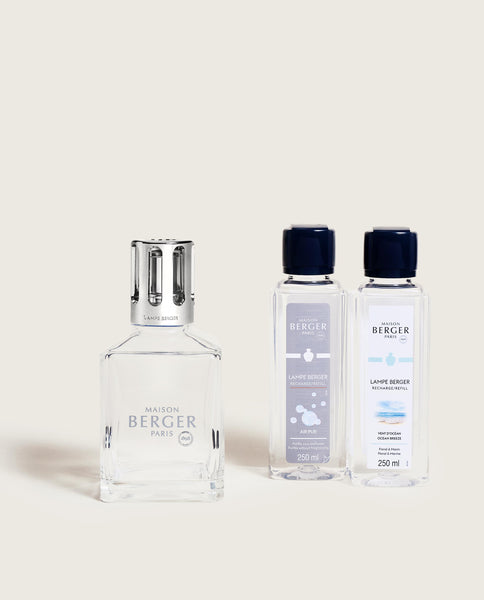 LAMPE BERGER Anti Bactérien 1L 4本セット Essential Square Lamp Berger Gift Pack • Maison Berger Paris UK