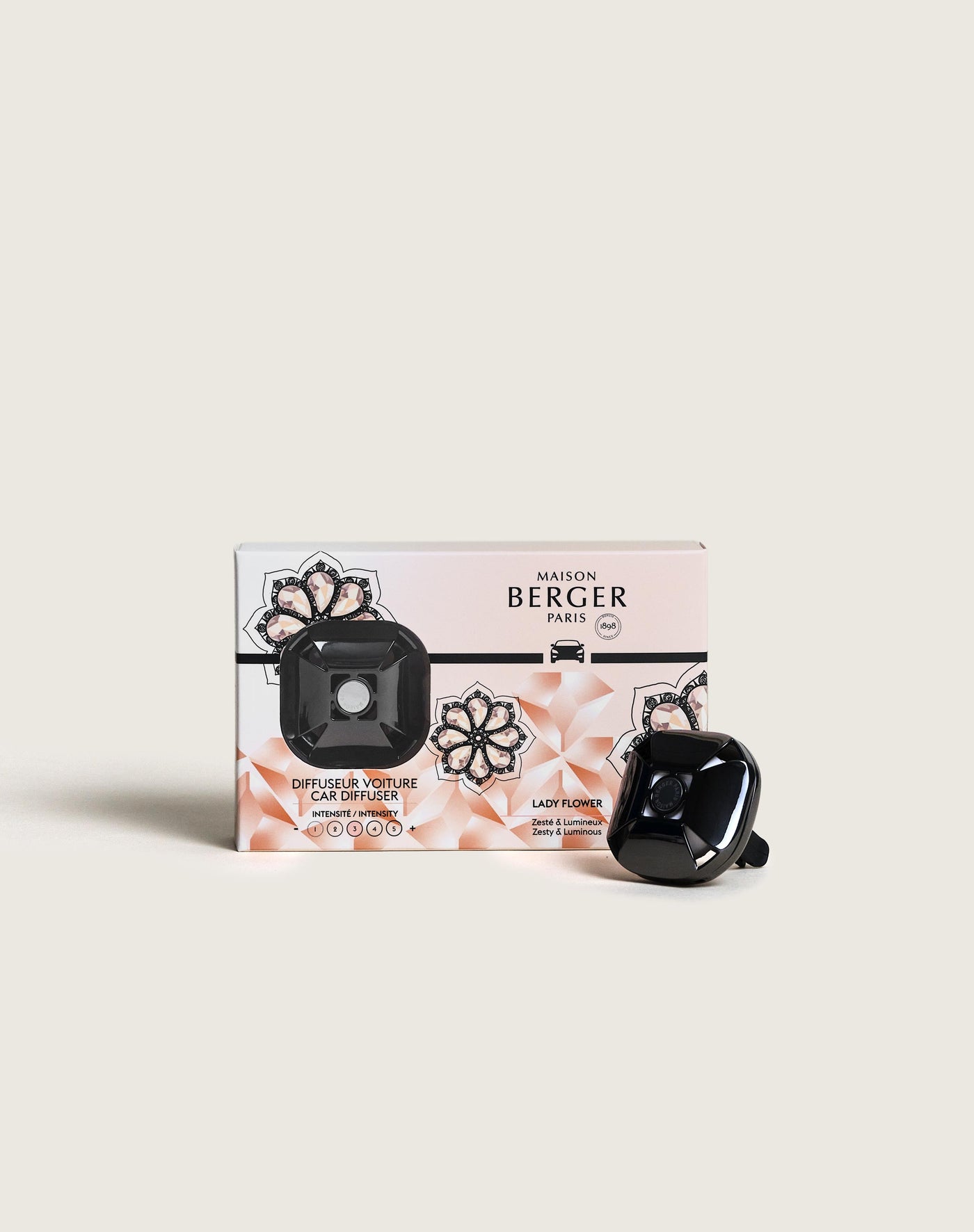 Eternity Gun Metal Car Diffuser