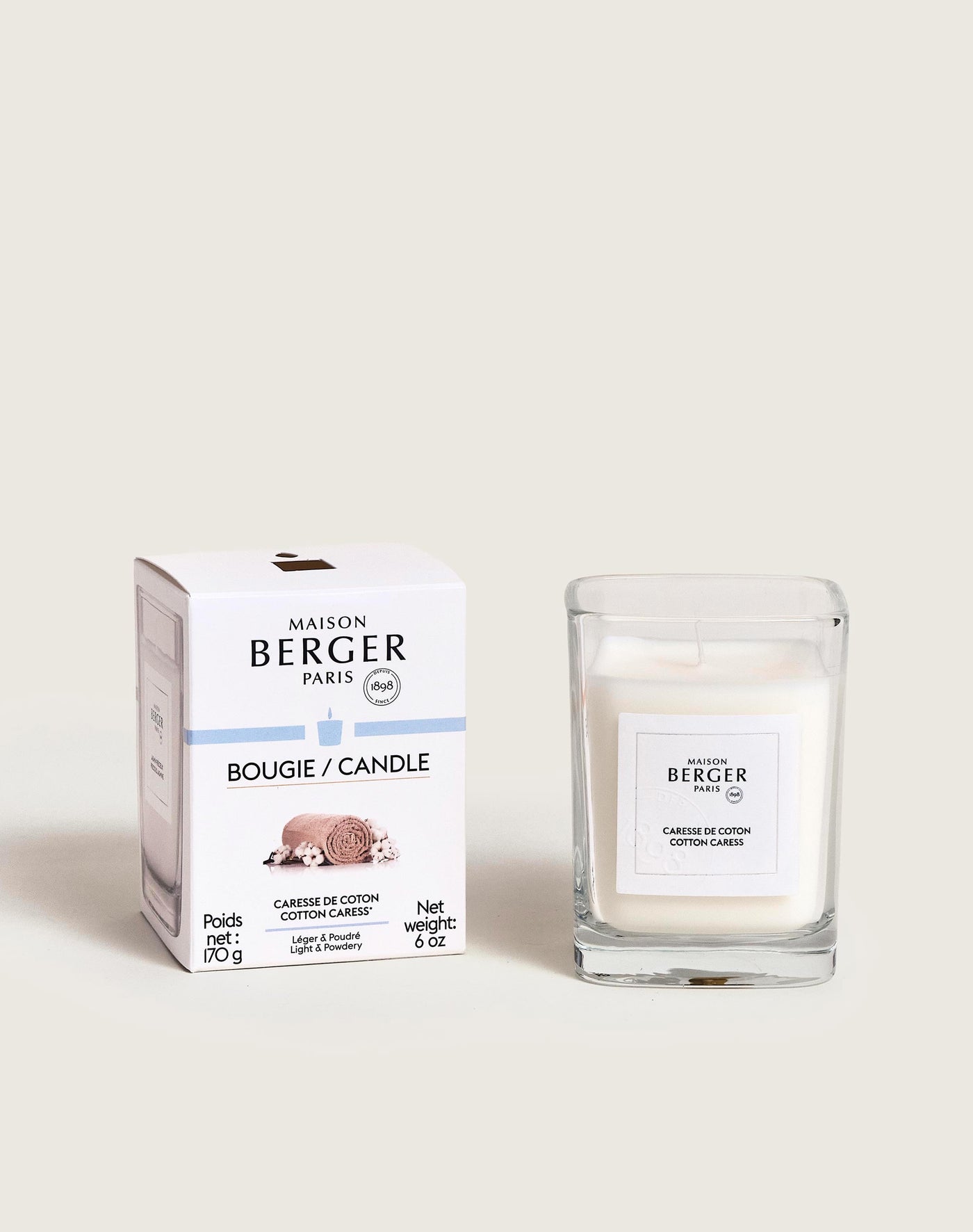 Cotton Caress Scented Candle